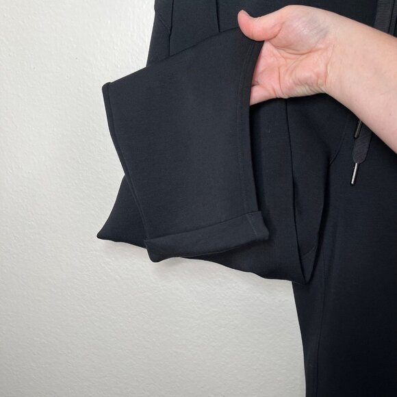 Spanx Womens Black AirEssentials Tapered Jogger Casual Lounge Pants Large 50240 - Picture 7 of 12